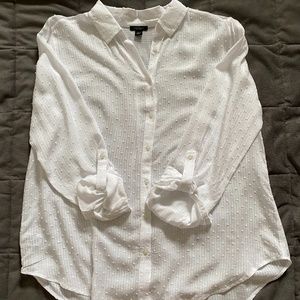 Ann Taylor Factory Lightweight Button Down Shirt